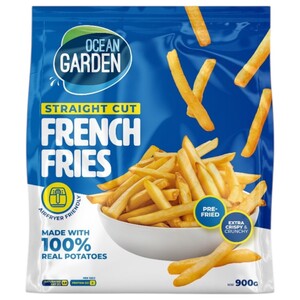 Ocean Garden Frozen French Fries Straight Cut 900G