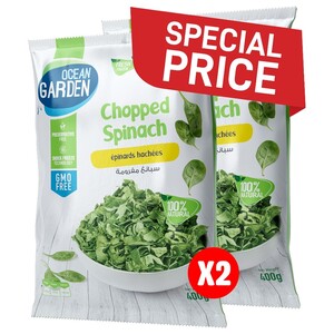 Ocean Garden Frozen Spinach Chopped 400G @Special Price