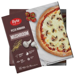 Byte Frozen Pizza Romana Mushroom 510G