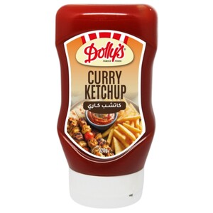 Dolly's Curry Ketchup Top Down 320G