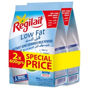 Regilait Powder Milk Low Fat 400G X2
