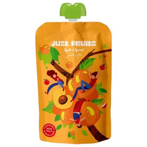 Just Fruits Baby Food Apple & Apricot 110G