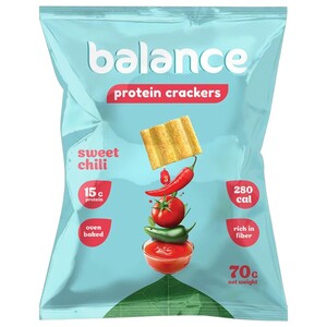 Balance Protein Crackers Sweet Chili 70G