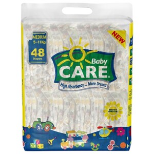Baby Care Diapers Giant Medium 48 Pieces -10% Off