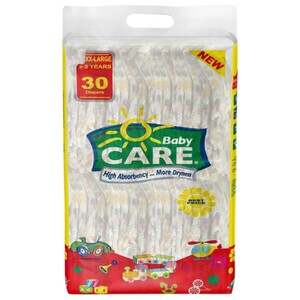 Baby Care Diapers Giant Xx-Large 30 Pieces -10% Off