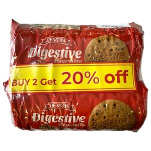 Devon Digestive Biscuits Regular 250G -20% Off