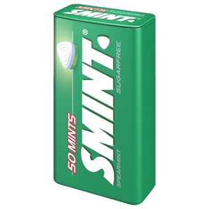 Smint Candy Drops Spearmint Sugar Free 50 Pieces 35G