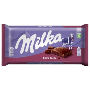 Milka Dark Chocolate Tablet Extra Cocoa 100G