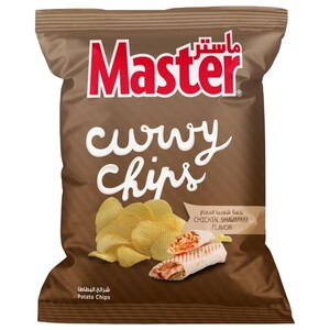 Master Curvy Potato Chips Chicken Shawarma 32G