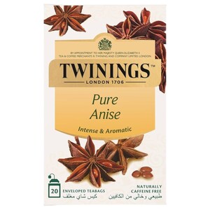 Twinings Pure Anise Intense & Aromatic 20 Bags 46G