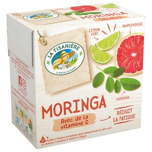 La Tisanière Moringa Avec Vitamine C 20 Bags