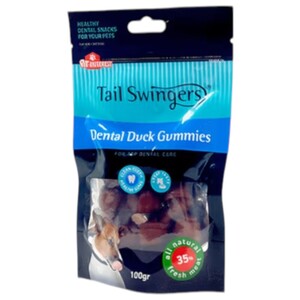 Tail Swingers Dental Gummies Duck 100G
