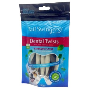 Tail Swingers Dental Twists Barbeque 130G