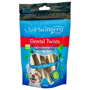 Tail Swingers Dental Twists Barbeque 130G