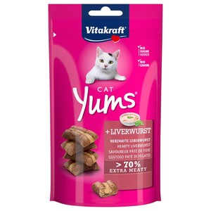 Vitakraft Cat Food Yums Liverwurst 40G
