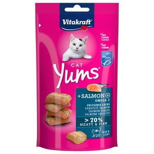 Vitakraft Cat Food Yums Salmon 40G