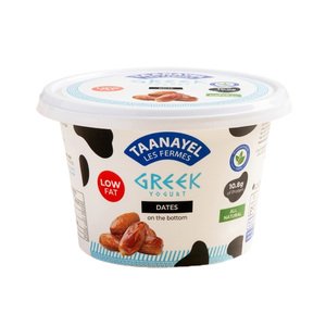 Taanayel Greek Yogurt Dates Low Fat 150G