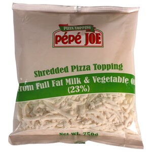 Pépé Joe Frozen Shredded Pizza Topping 750G