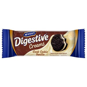 Mcvities Digestive Creams Dark Cookie Vanilla 40G