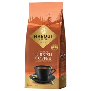 Marouf Turkish Coffee Light With Cardamom 250G