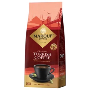 Marouf Turkish Coffee Dark With Cardamom 250G