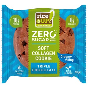 Rrice Up! Soft Collagen Cookie Triple Chocolate Gluten Free 60G