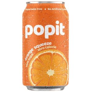 Popit Orange Squeeze Zero Sugar 300 Ml