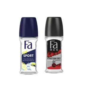 Fa Roll On Sport 50 Ml + Attraction 50 Ml