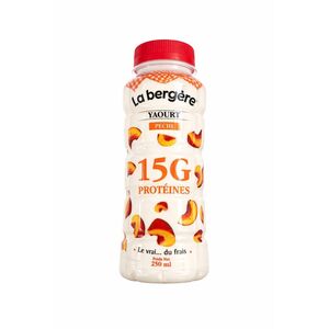 La Bergère 15G Proteine Yogurt Peach 250Ml
