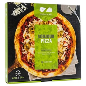 Zaatar W Zeit Frozen Pizza Soujouk 500G