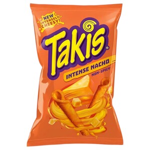 Takis Tortilla Chips Intense Nacho Cheese Not Spicy 90G