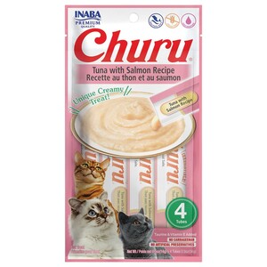 Inaba Churu Cat Snack Tuna With Salmon Recipe 56G