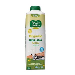 Meliha Organic Fresh Laban 1L