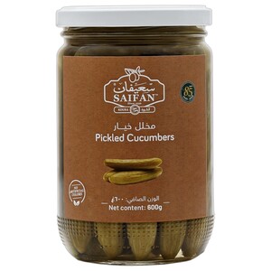 Saifan Pickled Cucumbers 600G