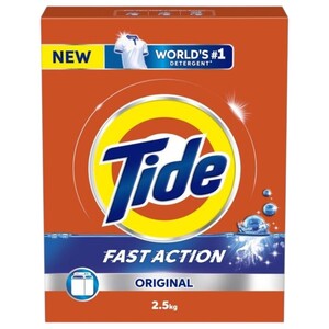 Tide Powder Laundry Detergent Blue Fast Action 2.5Kg