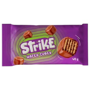 Strike Wafer Cubes Milk Chocolate 40G