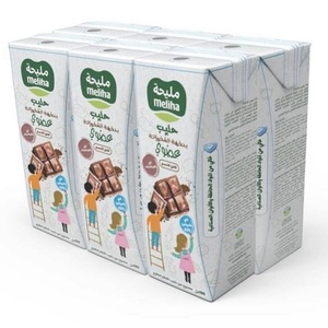 Meliha Organic Uht Chocolate Milk 6X180ml