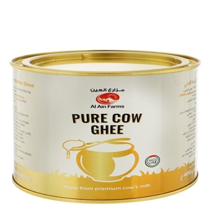 Al Ain Farms Pure Cow Ghee Tin 400Gm