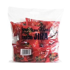 Snacks Jiha Chips Peanut Puffs 25G X15