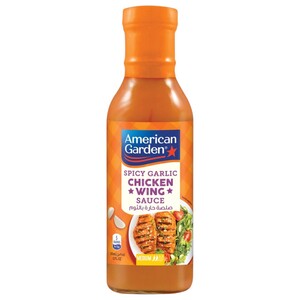 American Garden Spicy Garlic Chicken Wing Sauce 355Ml