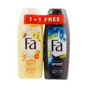 Fa Shower Gel Vanilla 250 Ml + Sport 250 Ml
