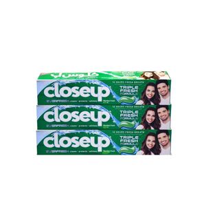Closeup Toothpaste Menthol Fresh 100 Ml Pack Of 3