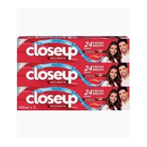 Closeup Toothpaste Red Hot 100 Ml Pack Of 3