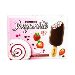 Ferrero Ice Cream Yogurette Strawberry 160G