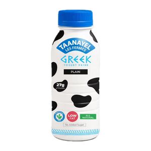 Taanayel Greek Yogurt Drink Plain 330Ml