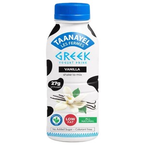 Taanayel Greek Yogurt Drink Vanilla 330Ml