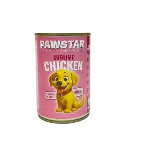Pawstar Chicken Chunks For Puppys 400G