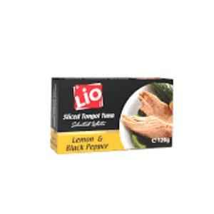 Lio Tuna Lemon & Black Pepper 120G