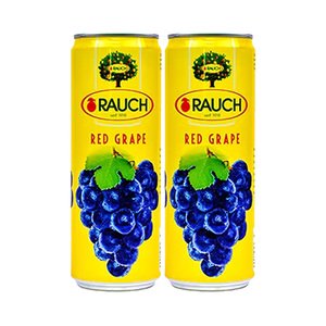 Rauch Juice Red Grape Can 355Ml X2 -20%P.Off