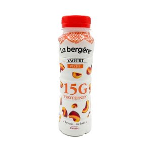 La Bergere Yogurt Protein Peach 250Ml